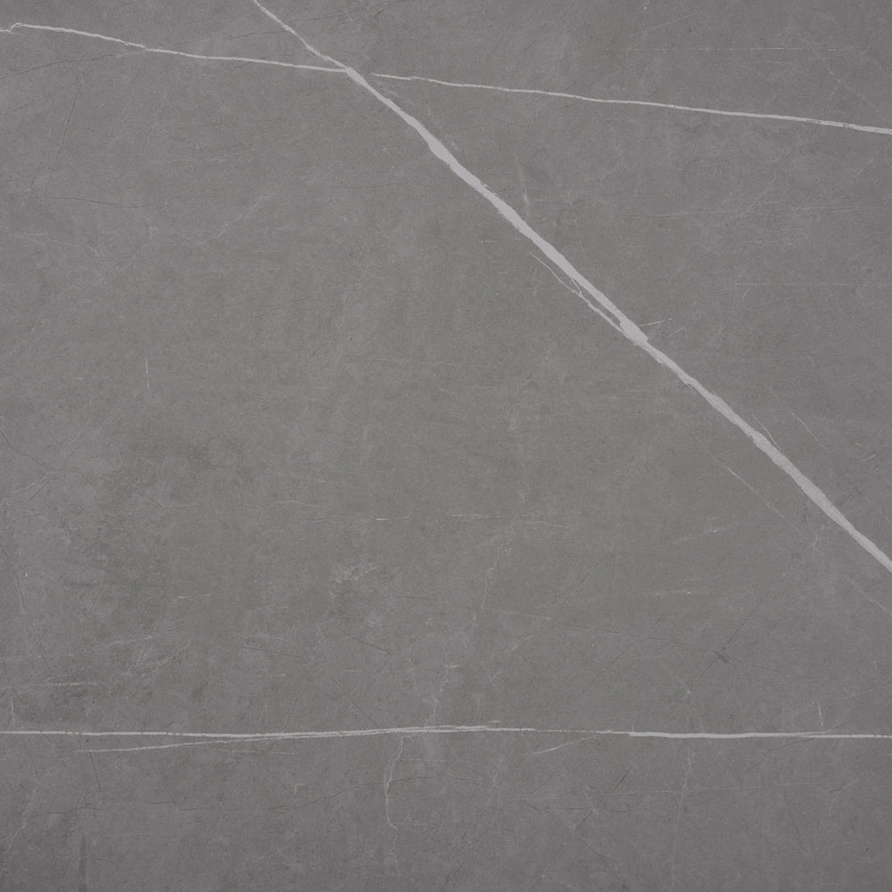 Vera Extending 160-200cm Ceramic Dining Table, Grey