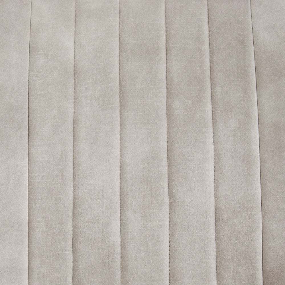 Genoa Dining Chair Set of 2, Cream Velvet