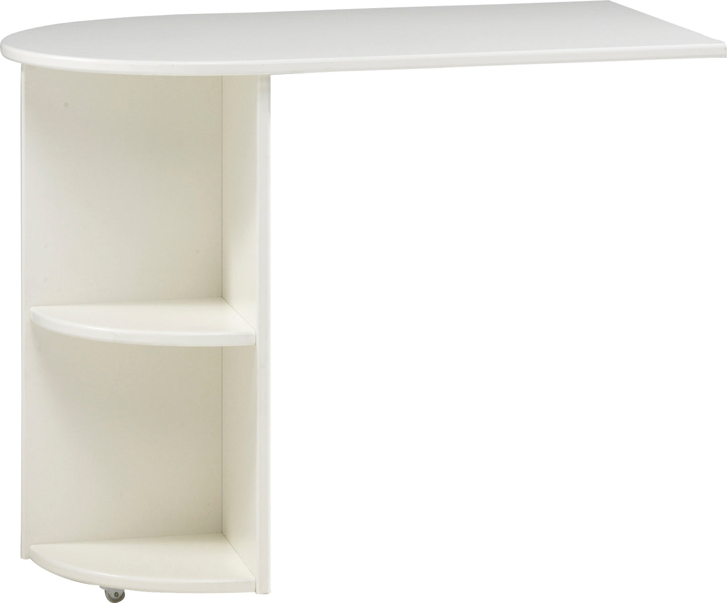 Memphis 2 Drawer Desk - White