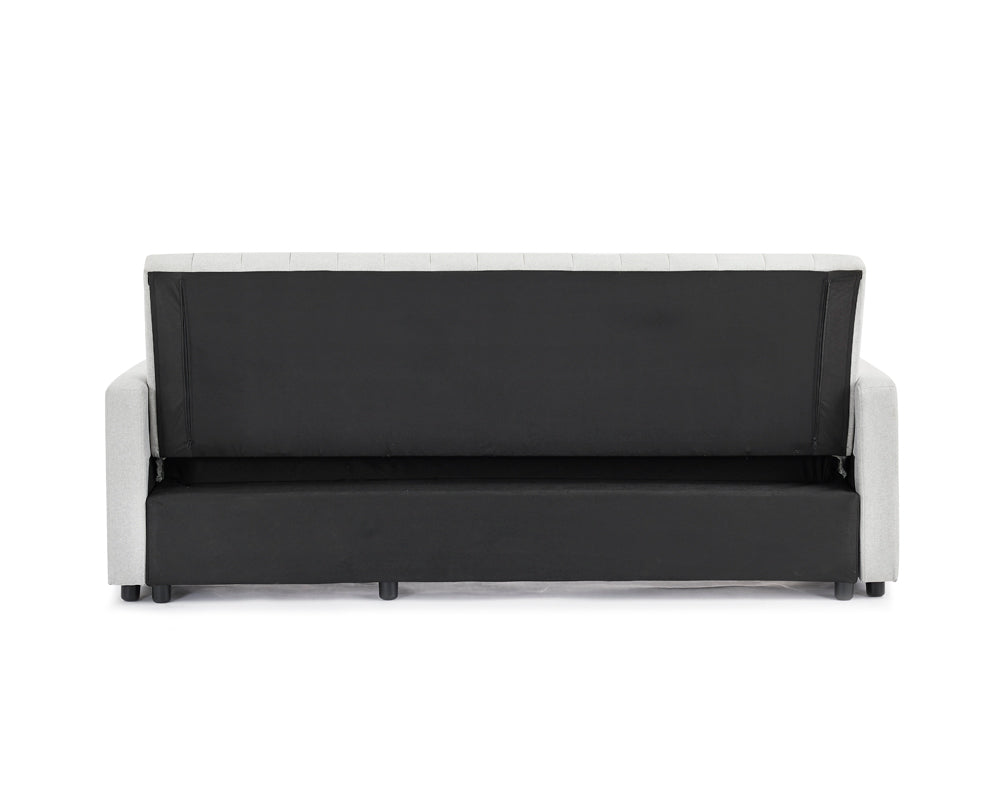 Devon Grey Linen fabric Sofabed
