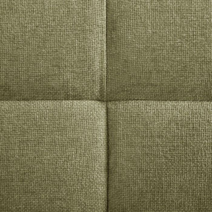 Jemma Sage Green Chenille Fabric Sofa Bed