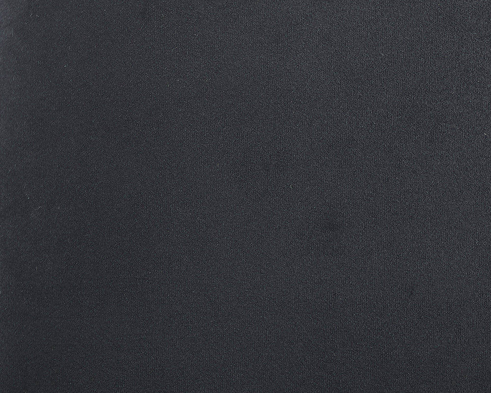 Dakota Black Velvet 2 Seater Sofa