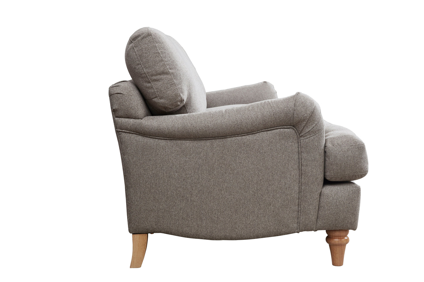 Cambridge 2 Seater Beige Linen Sofa