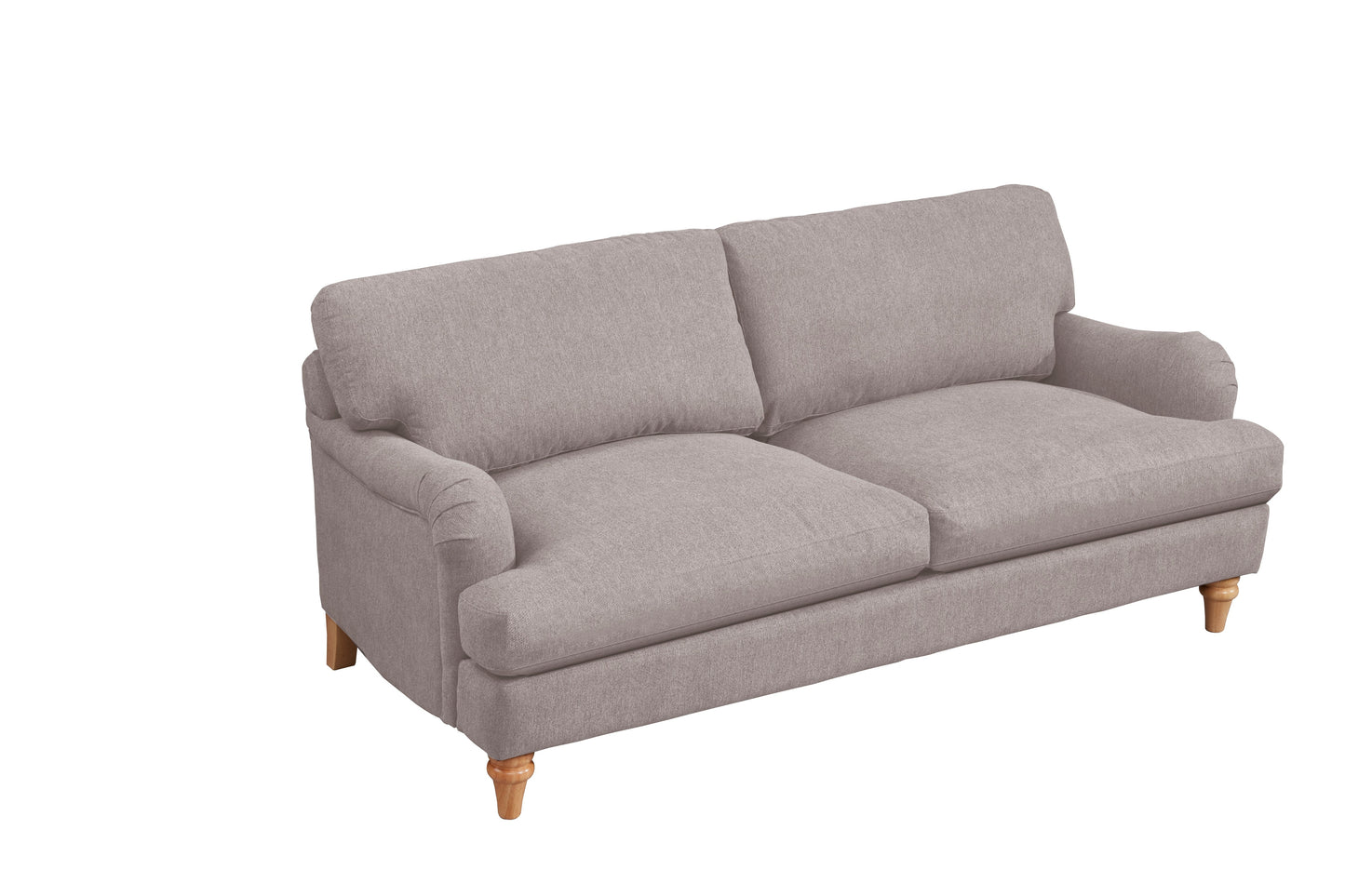 Cambridge 2 Seater Beige Linen Sofa