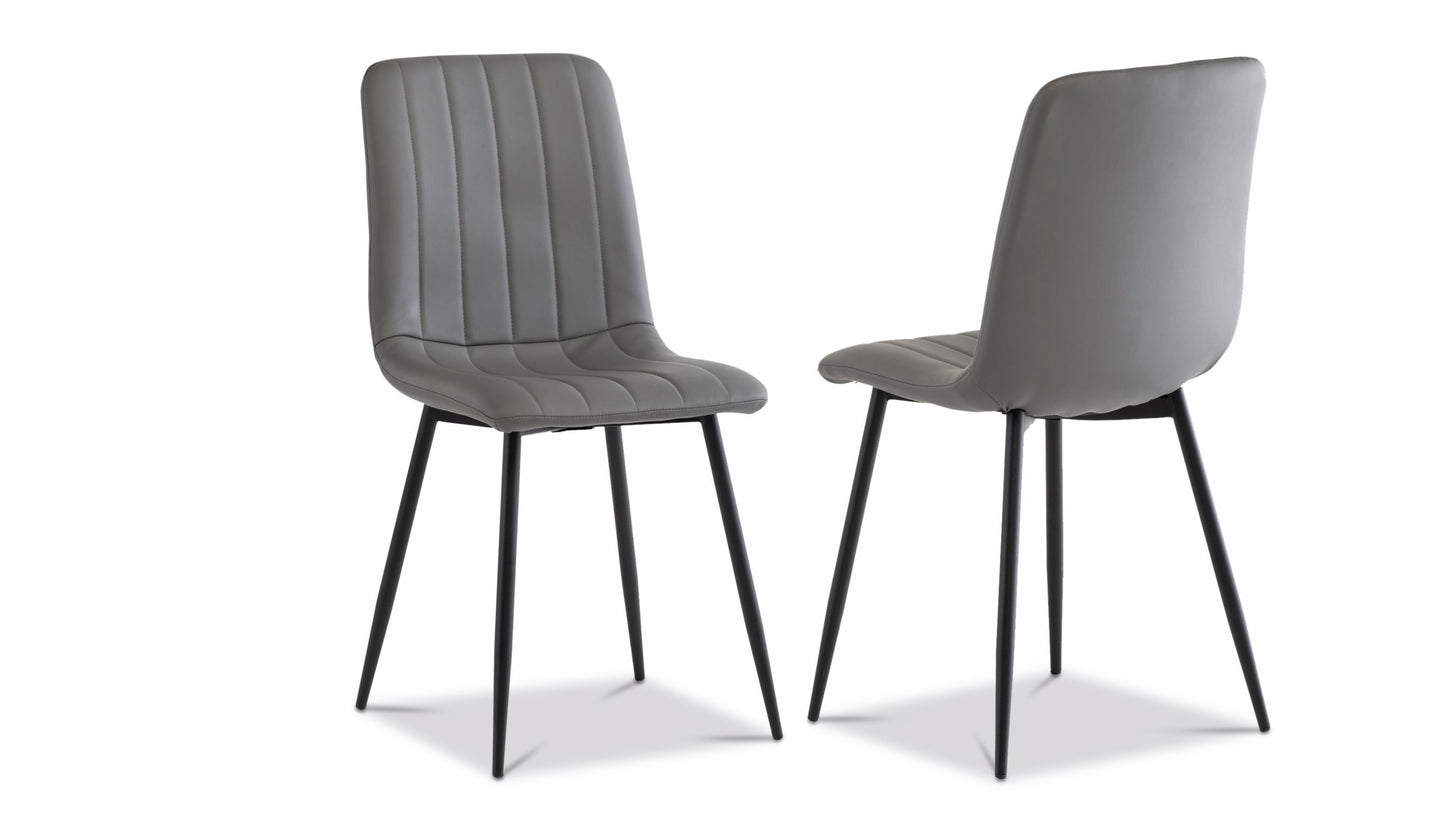 Beattie Dining Chair Set of 6 - Grey