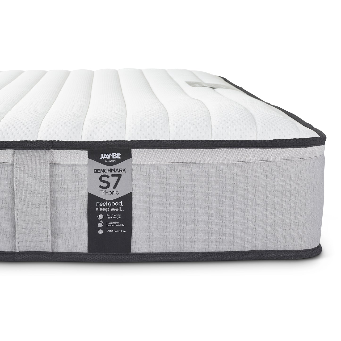 Jay-Be Benchmark S7 Tri-brid Eco Friendly Mattress - Double