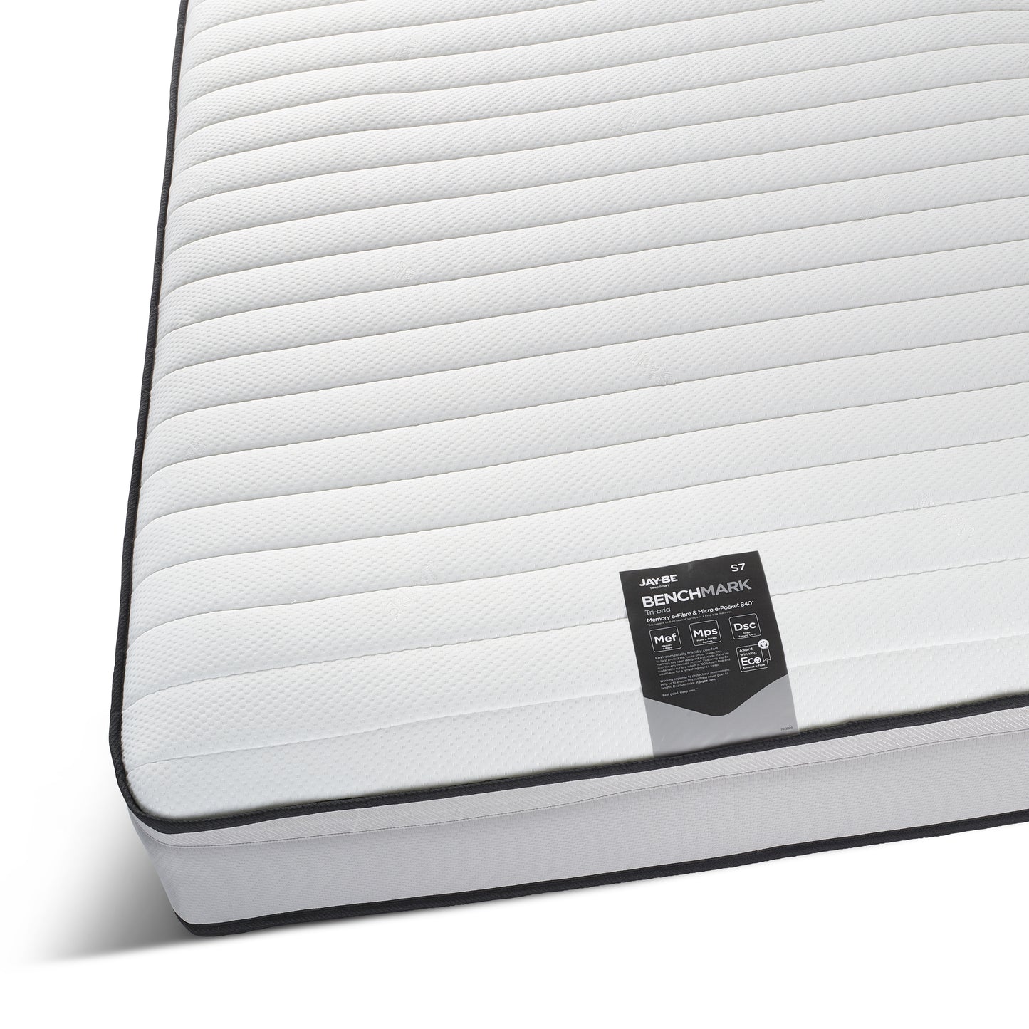Jay-Be Benchmark S7 Tri-brid Eco Friendly Mattress - King