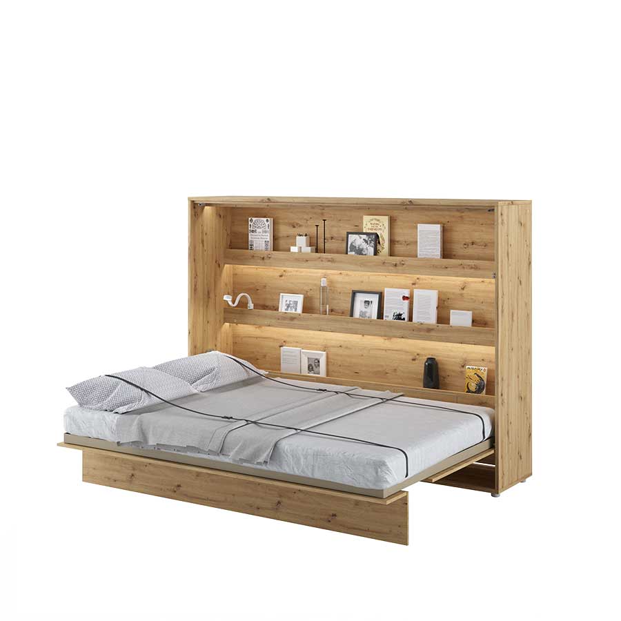 Horizontal Wall Bed Concept 140cm