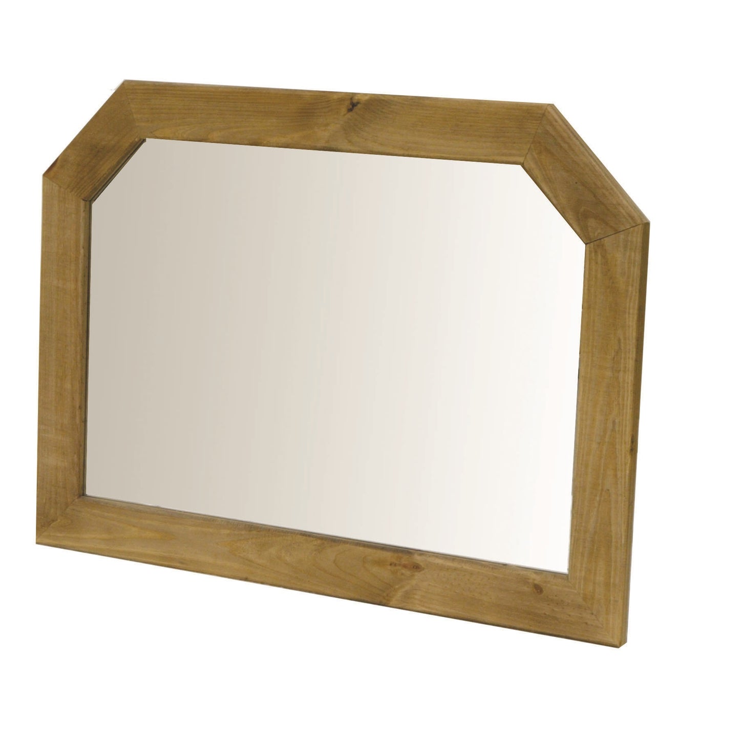 Corona Large Pair of Mirrors - Distressed Waxed Pine
