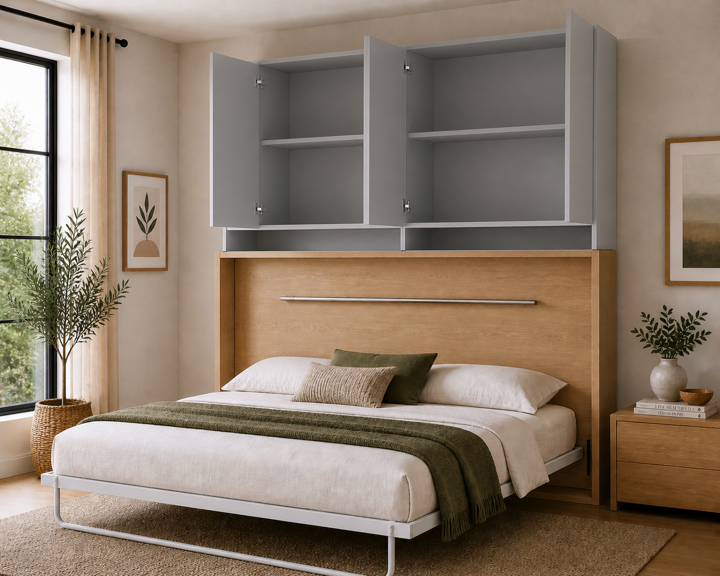 BC-11 Over Bed Unit for Horizontal Wall Bed Concept 90cm