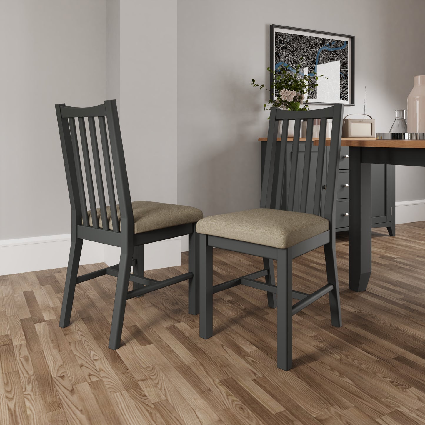 Geras Grey Dining Chair