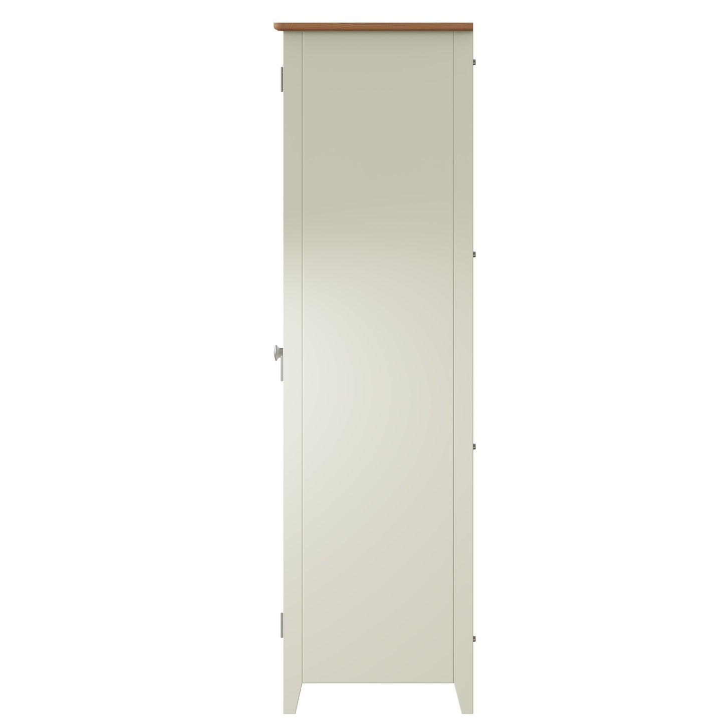Geras White Full Hanging Wardrobe