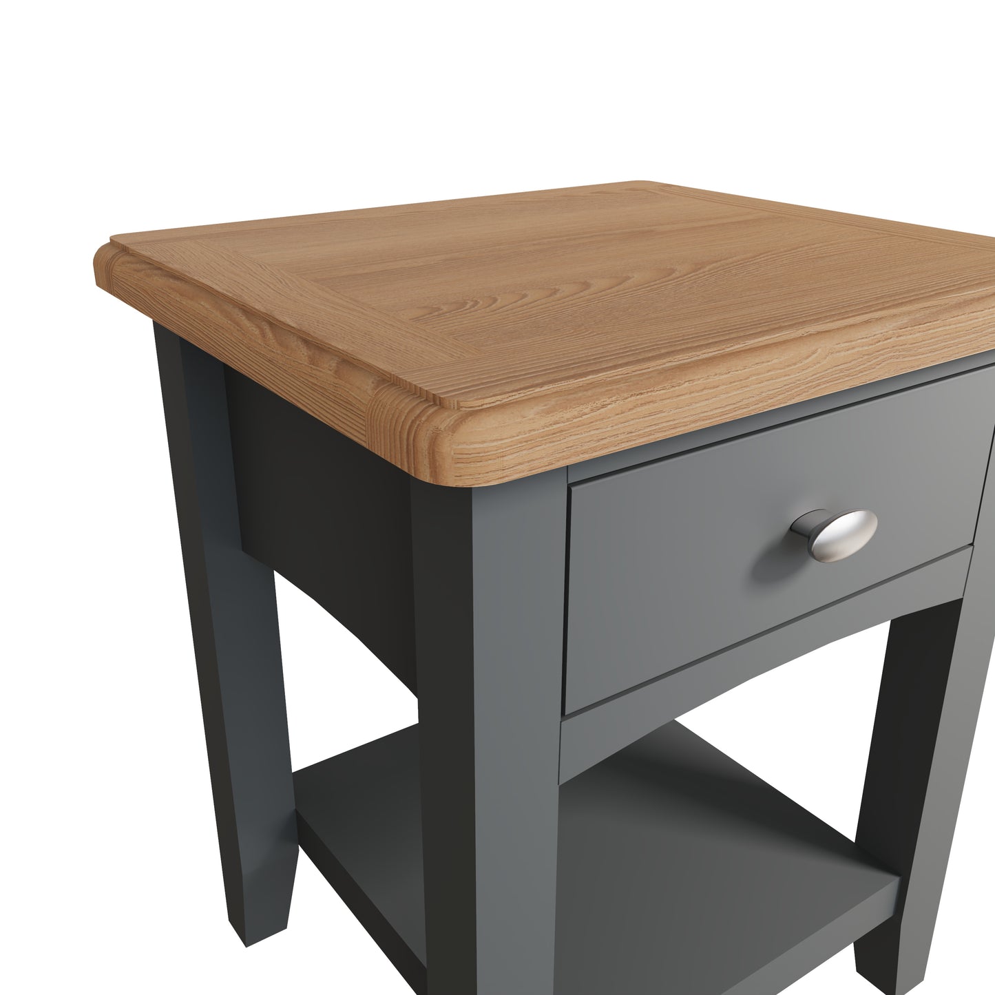 Geras Grey Lamp Table