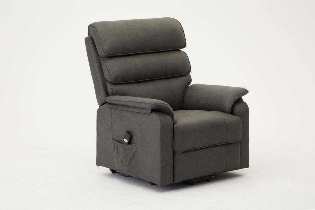 Meadow Electric Lift and Tilt Recliner - Dark Grey