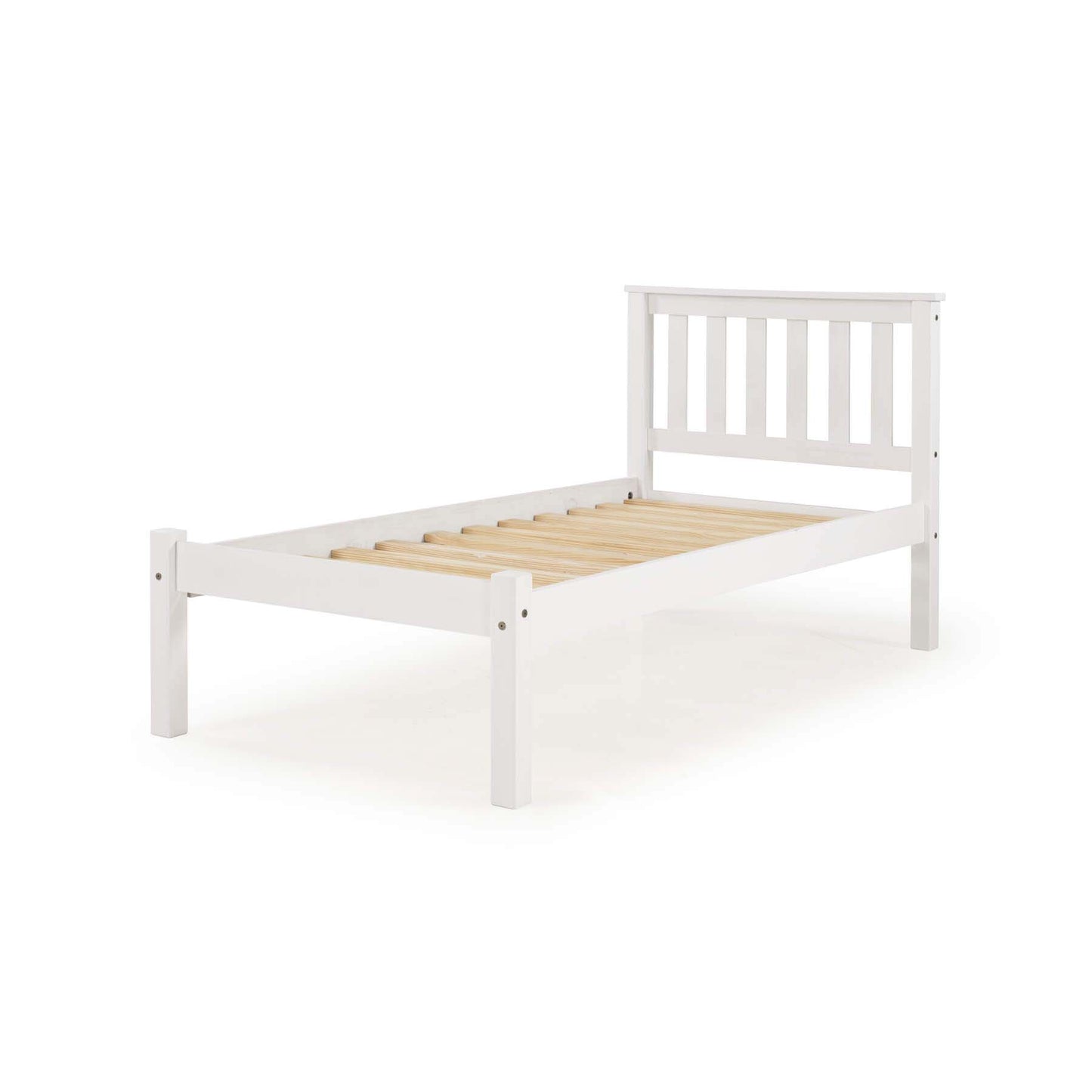 Manila 3'0 LFE Pine Bed - White