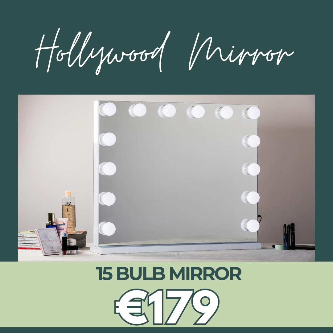 Hollywood 15 Bulb Mirror