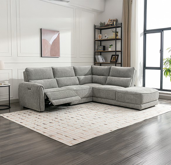 Milan Corner Sofa Left Hand Facing - Beige