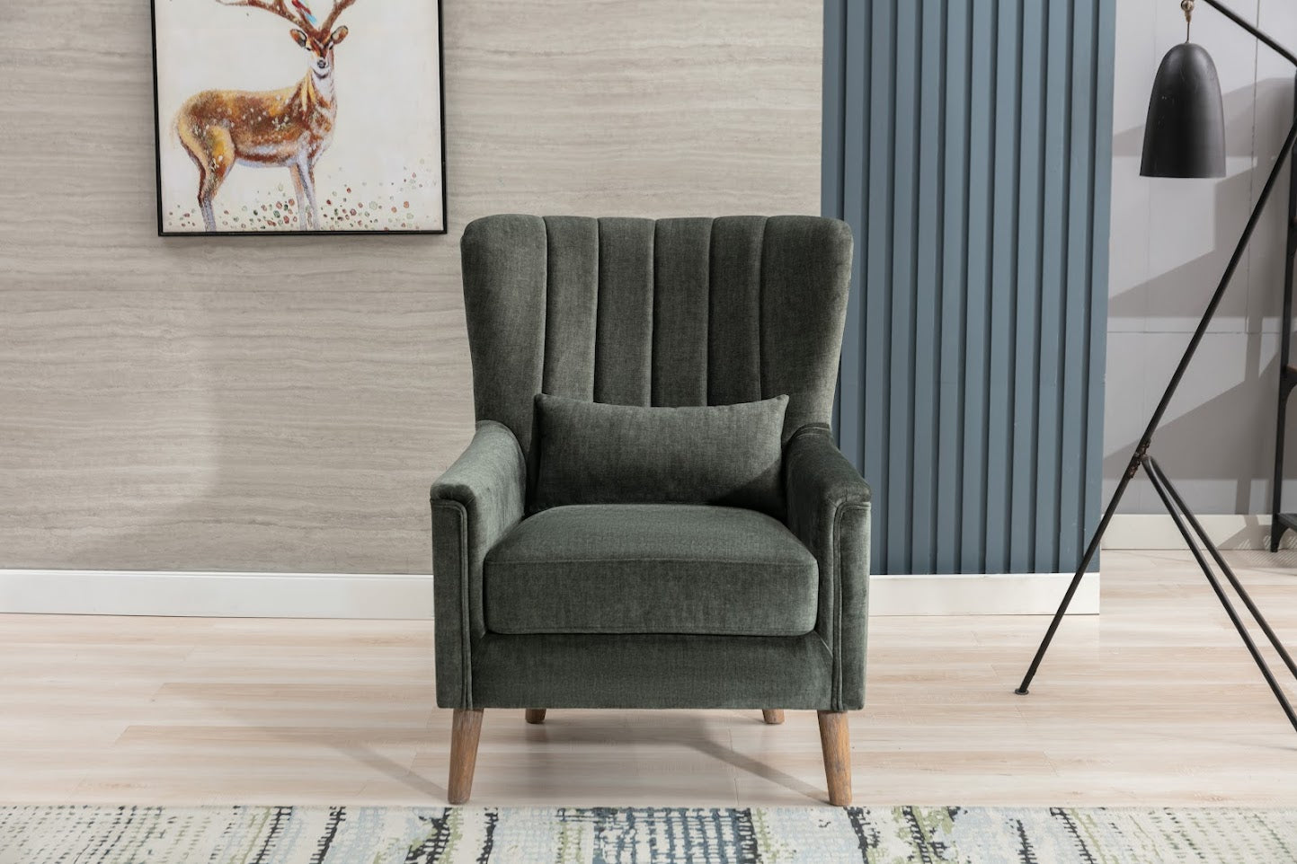 Genova 1 Seater - Winter Moss