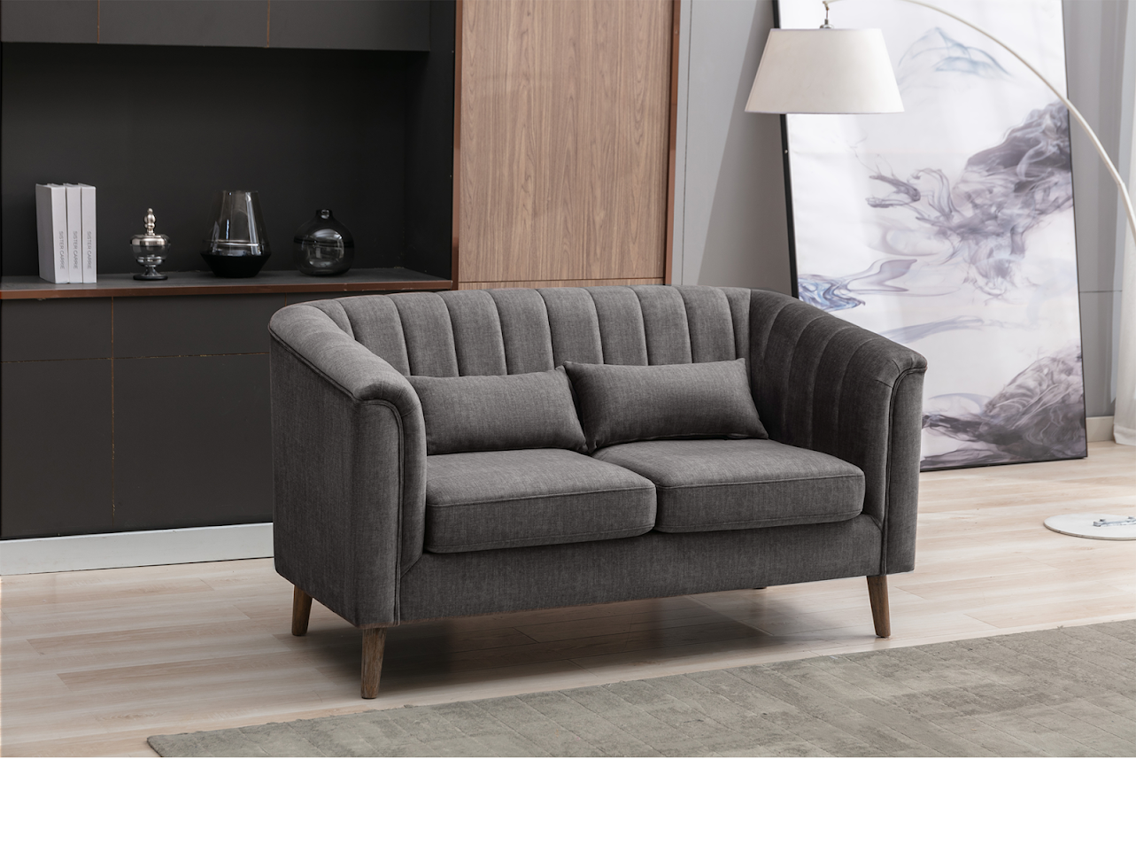 Genova 2 Seater - Graphite
