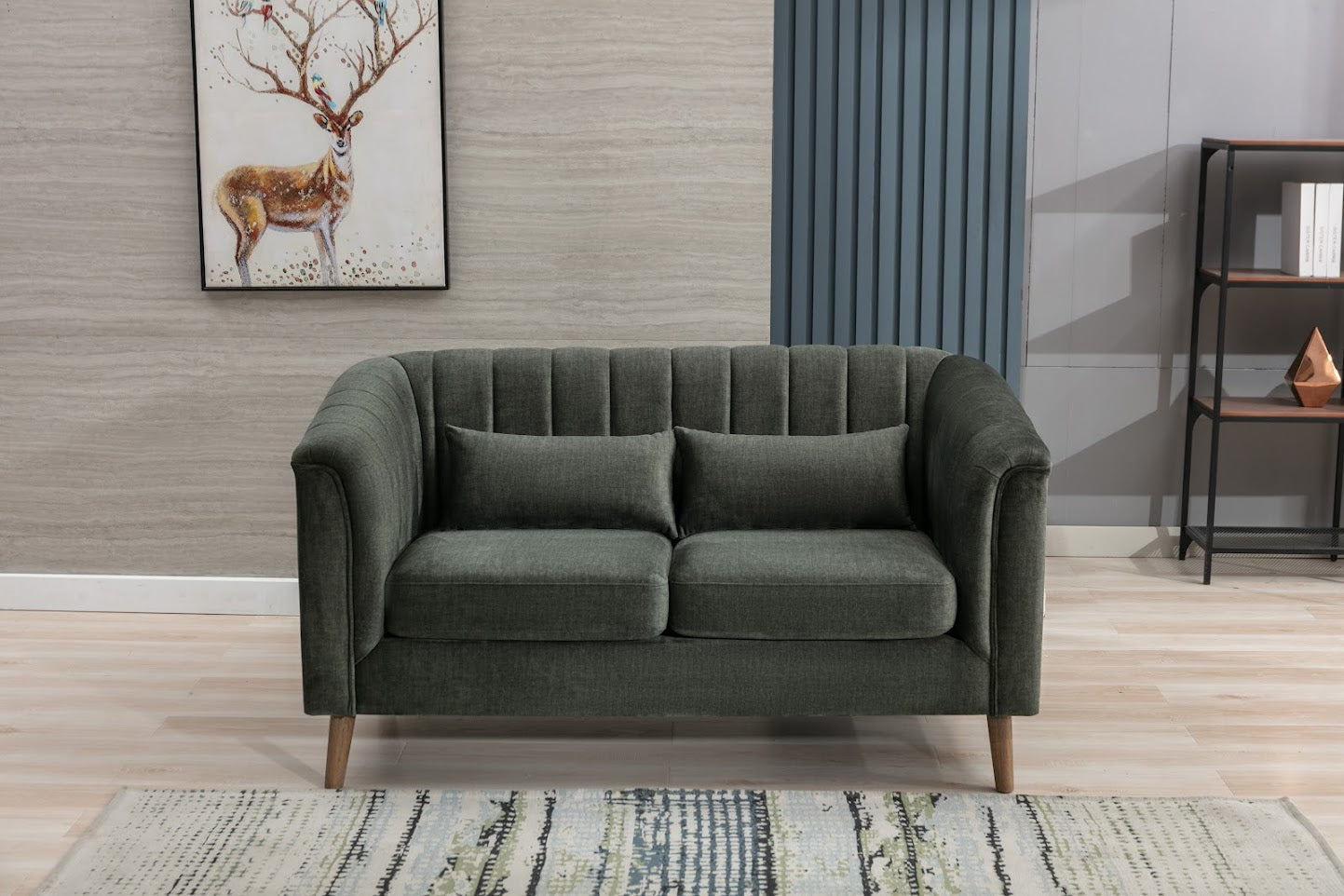 Genova 2 Seater - Winter Moss