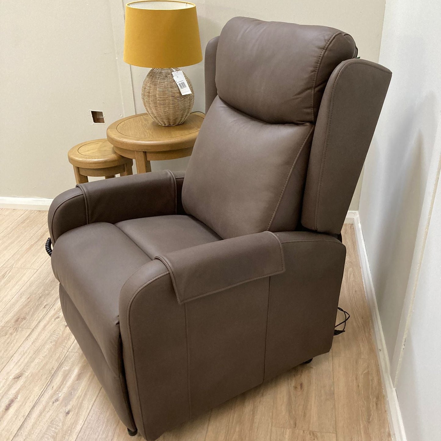 Bray Lift & Rise Power Chair - Brown