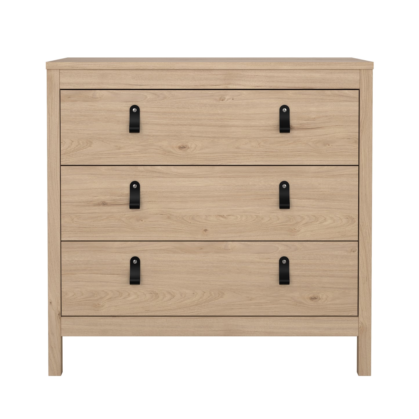 Madrid 3 Drawer Chest - Jackson Hickory