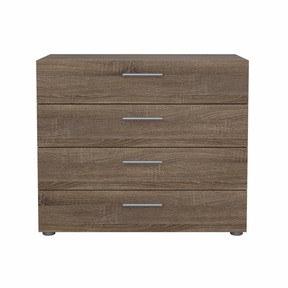 Pepe 4 Drawer Chest - Truffle