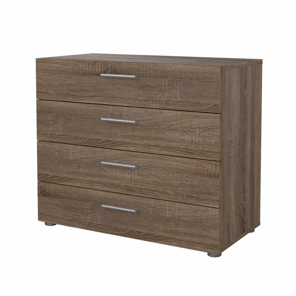 Pepe 4 Drawer Chest - Truffle