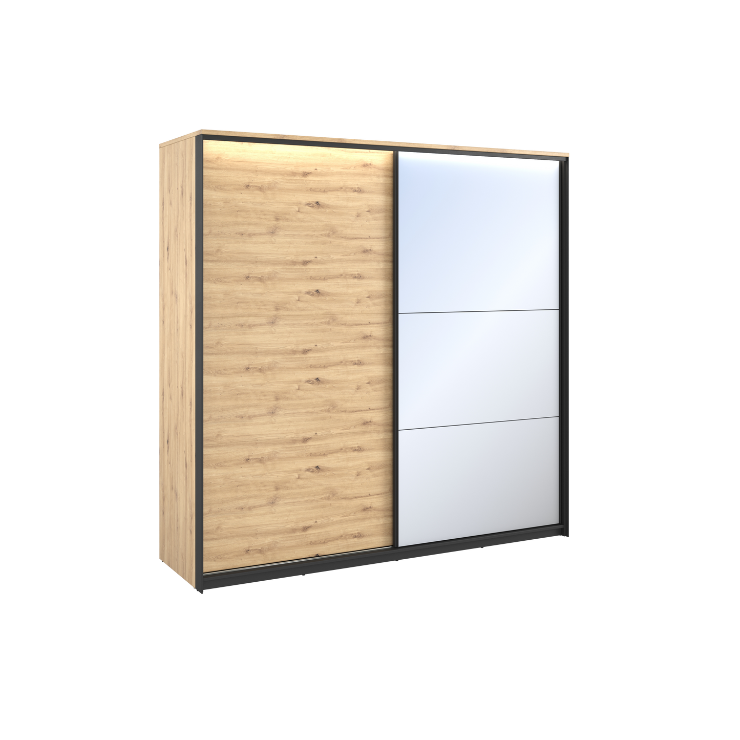 Quant QS-01 Sliding Door Wardrobe 220cm
