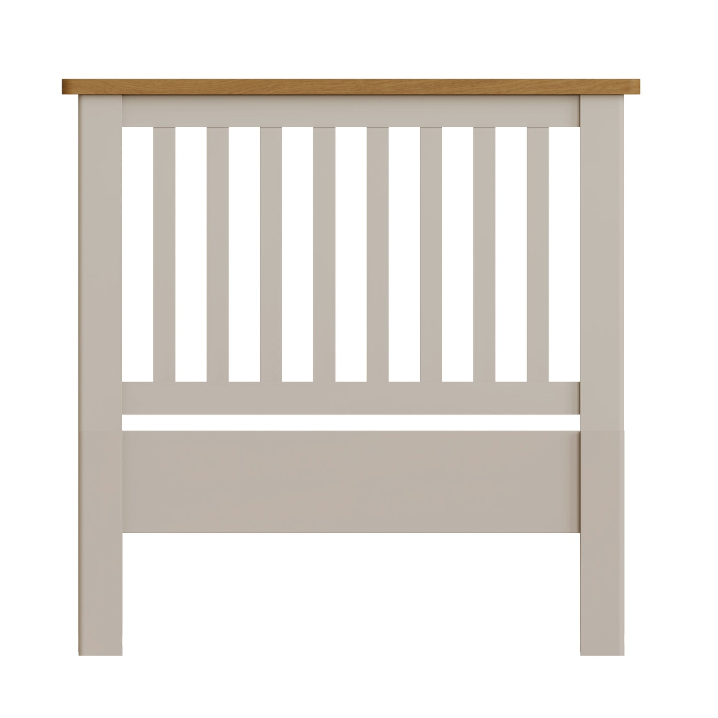 Rhea Dove Grey Single Bed Frame