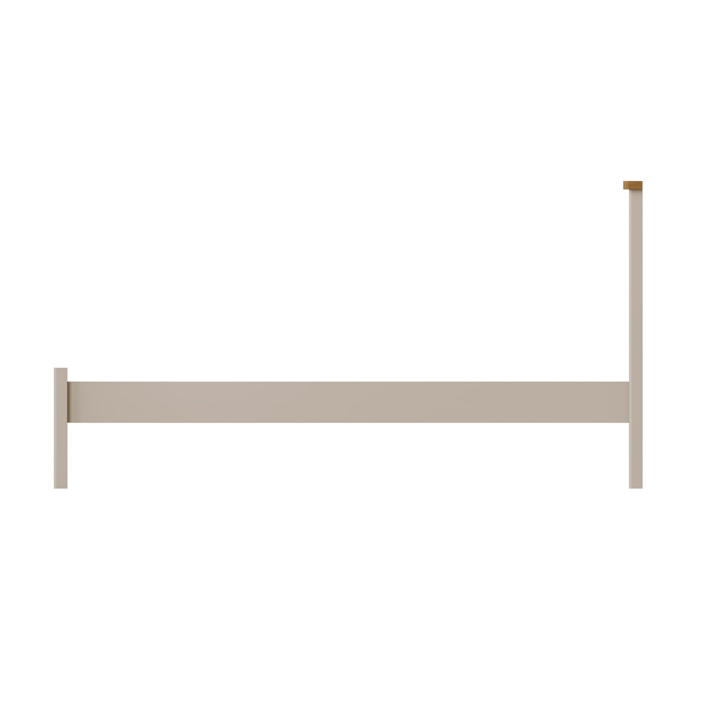 Rhea Dove Grey Single Bed Frame