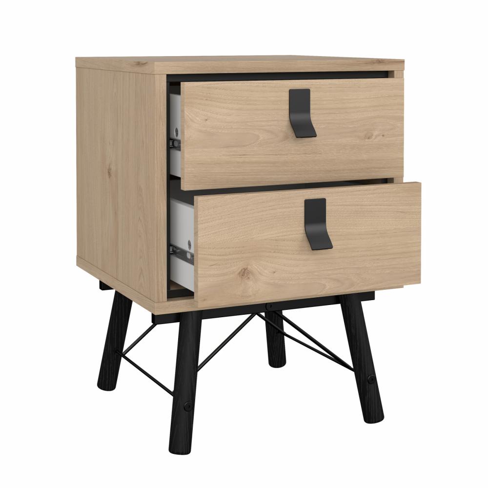 Ry 2 Drawer Bedside