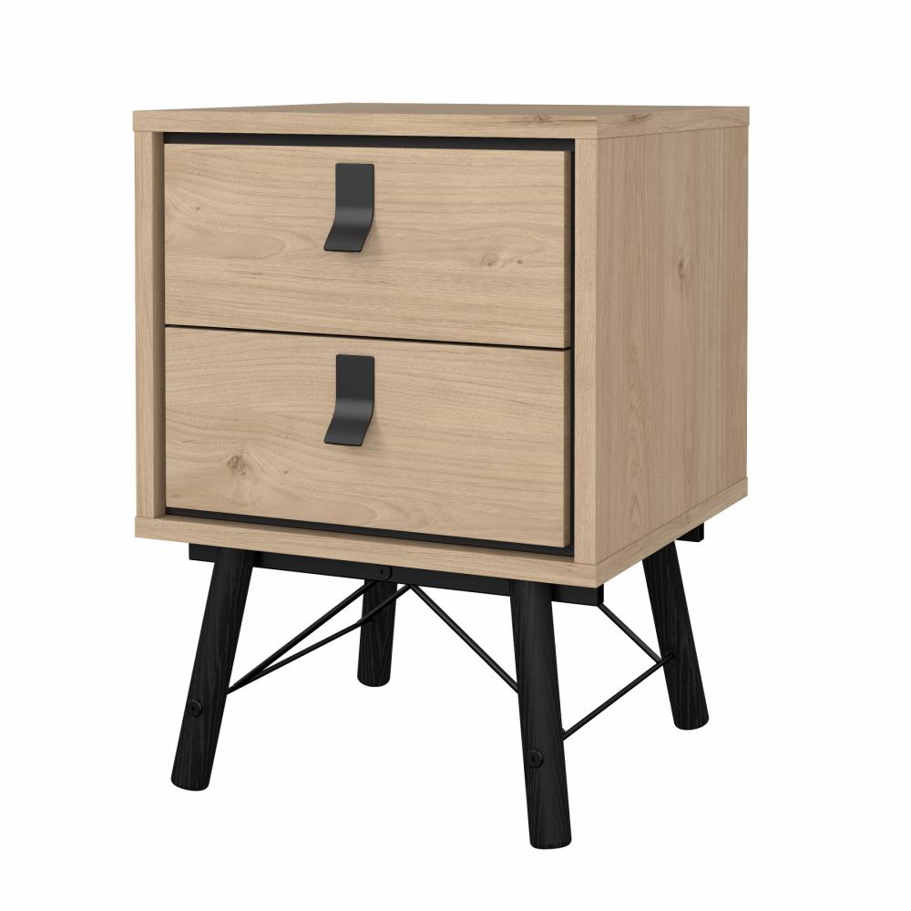 Ry 2 Drawer Bedside
