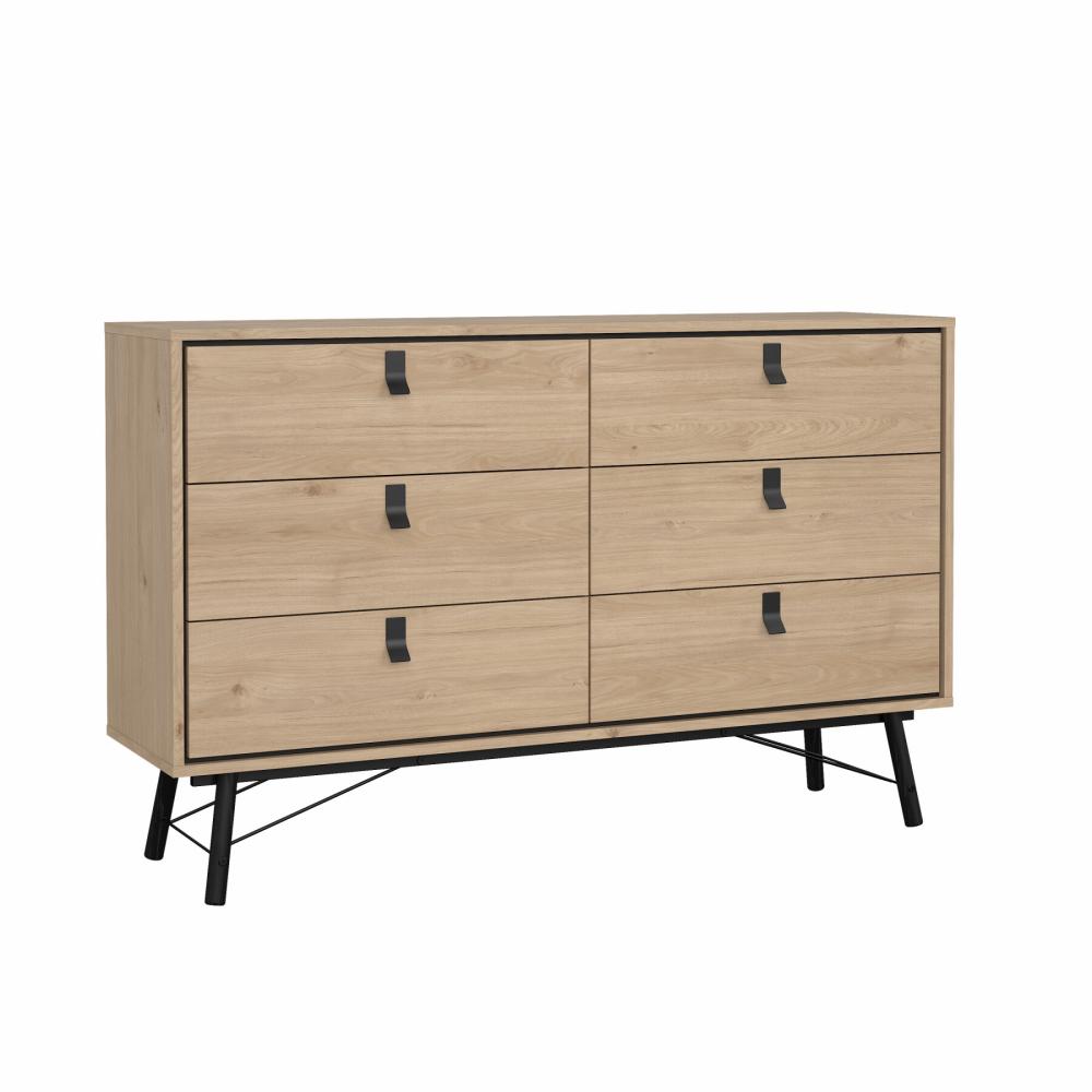 RY 6 Drawer Wide Chest