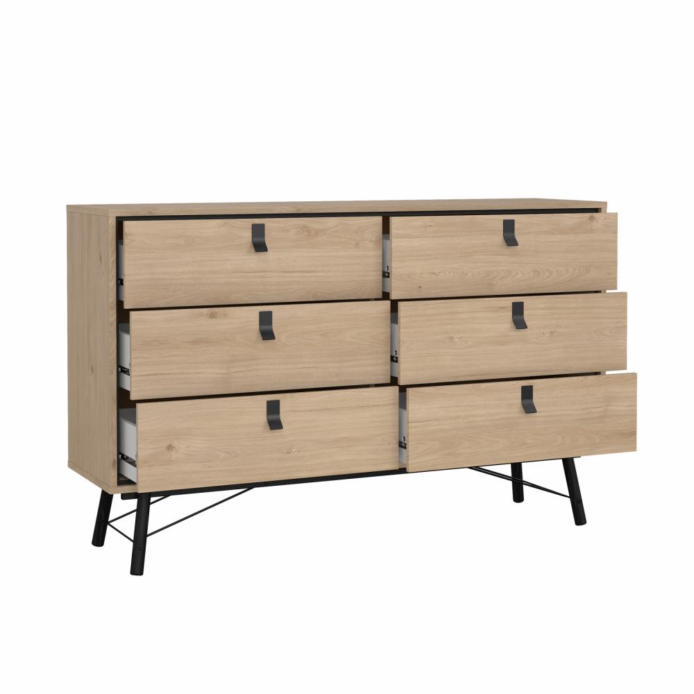 RY 6 Drawer Wide Chest
