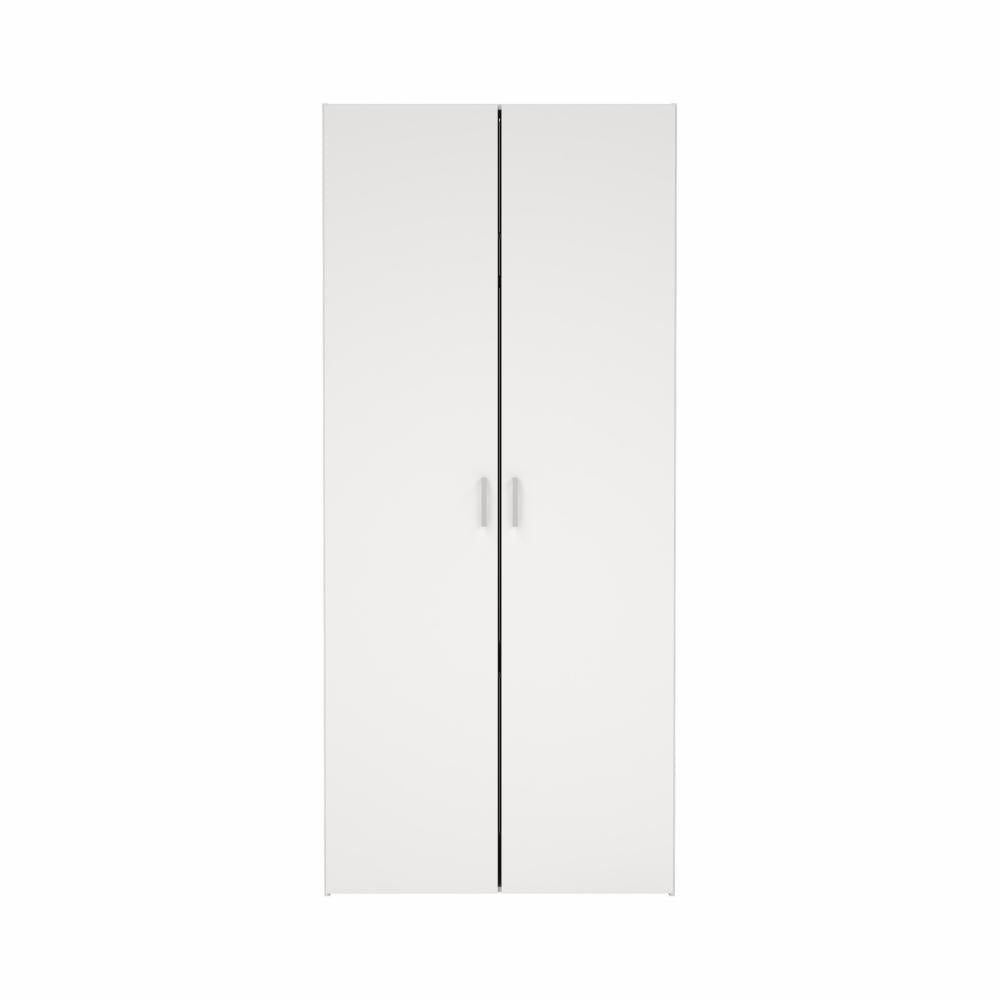 Space Wardrobe with 2 Doors-White