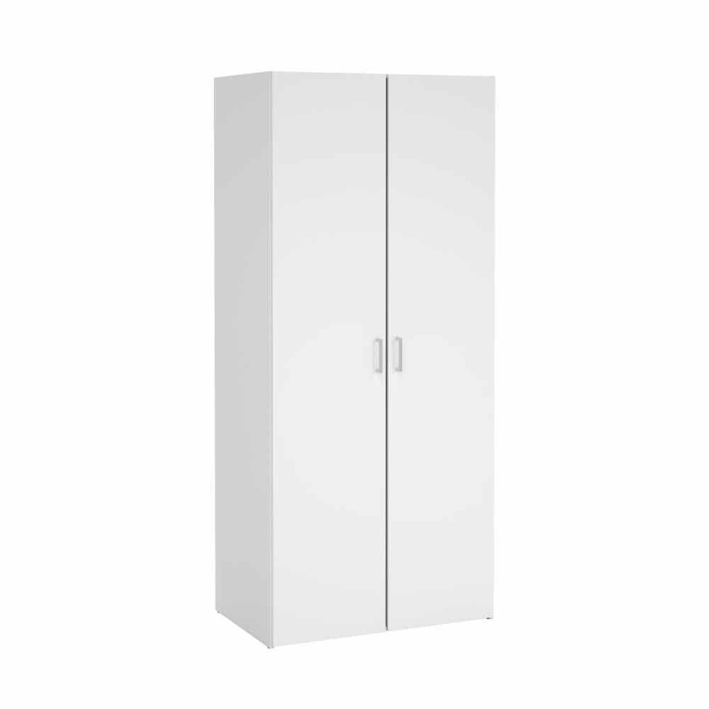 Space Wardrobe with 2 Doors-White