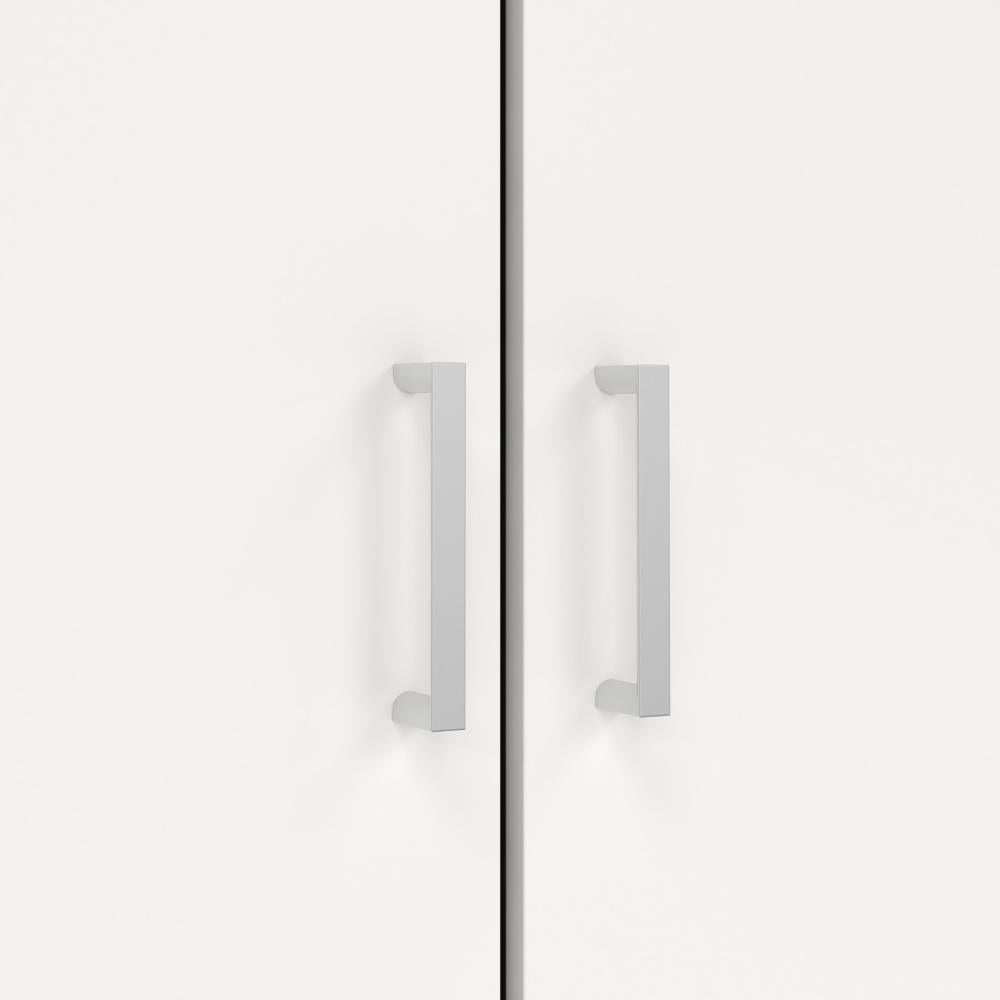 Space Wardrobe with 2 Doors-White