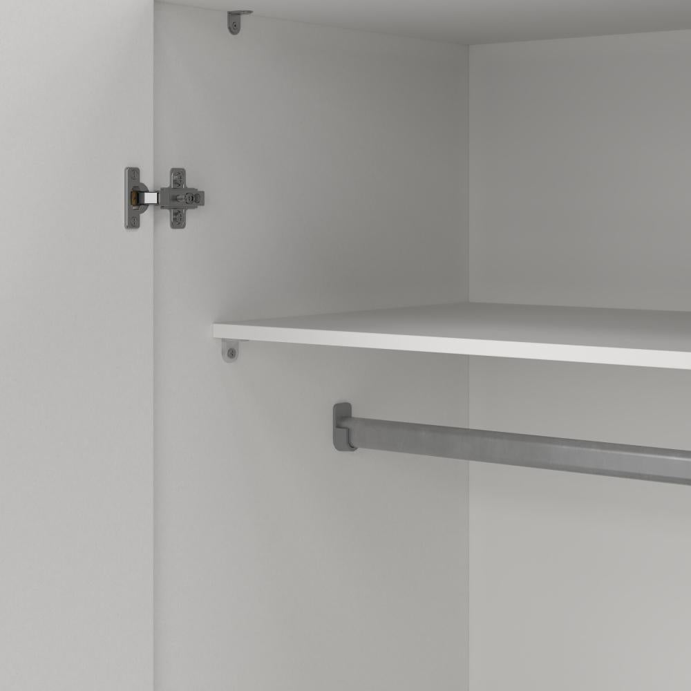 Space Wardrobe with 2 Doors-White