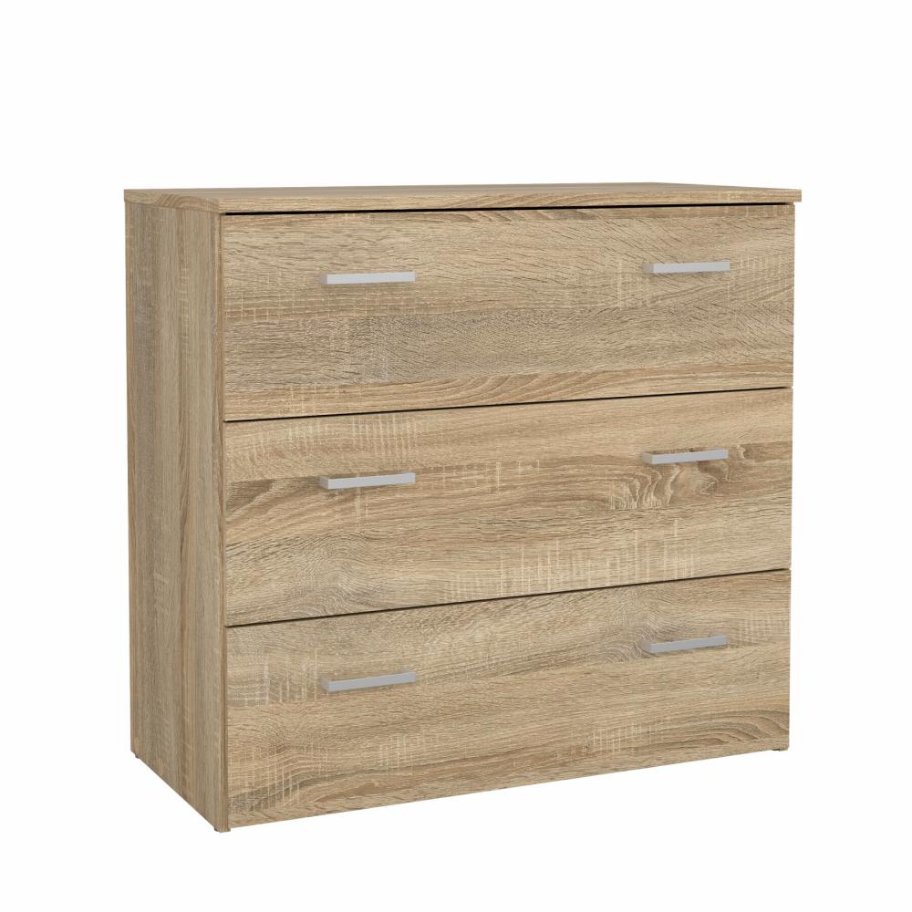 Space Chest 3 Drawers- Oak