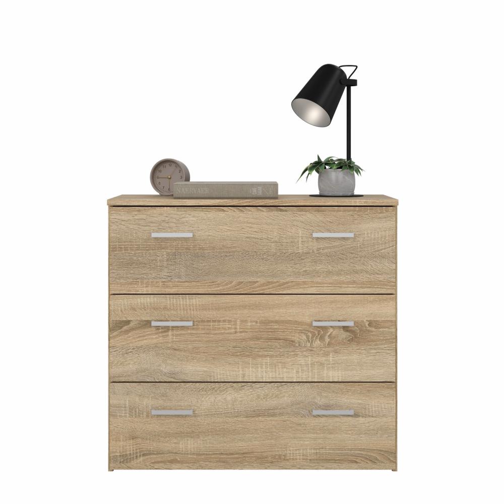 Space Chest 3 Drawers- Oak