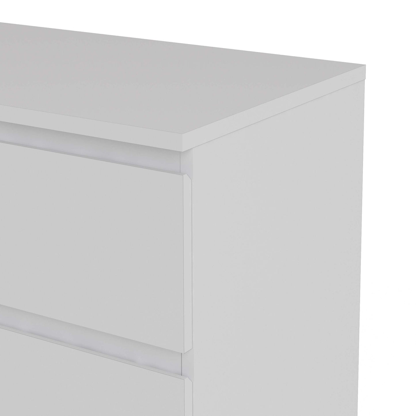 Nova Chest of 3 Drawers - White