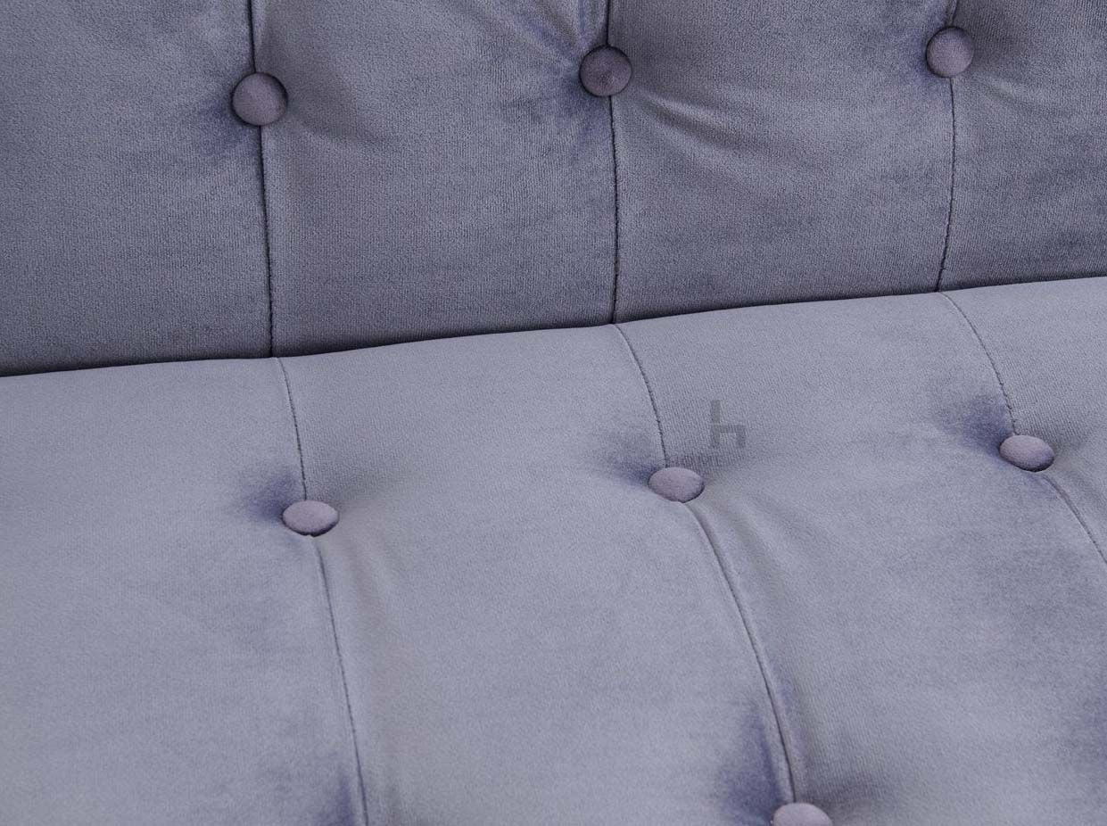 Salisbury 3 Seater Sofa Bed - Grey Velvet