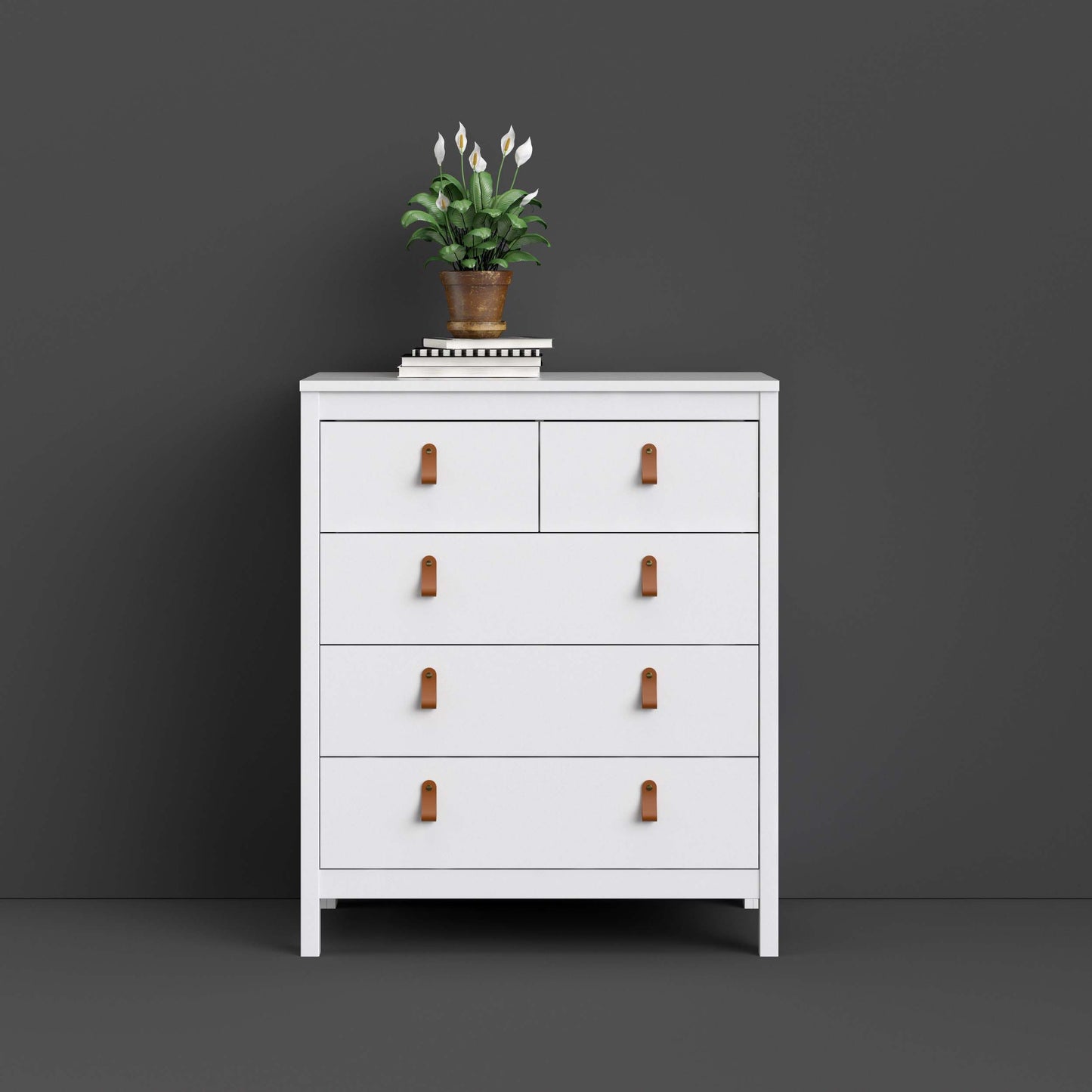 Madrid 3+2 Chest - White