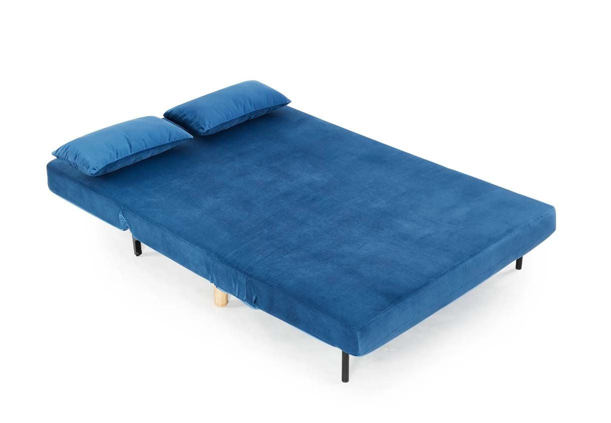 Lawson Double Futon Sofa Bed - Blue Velvet