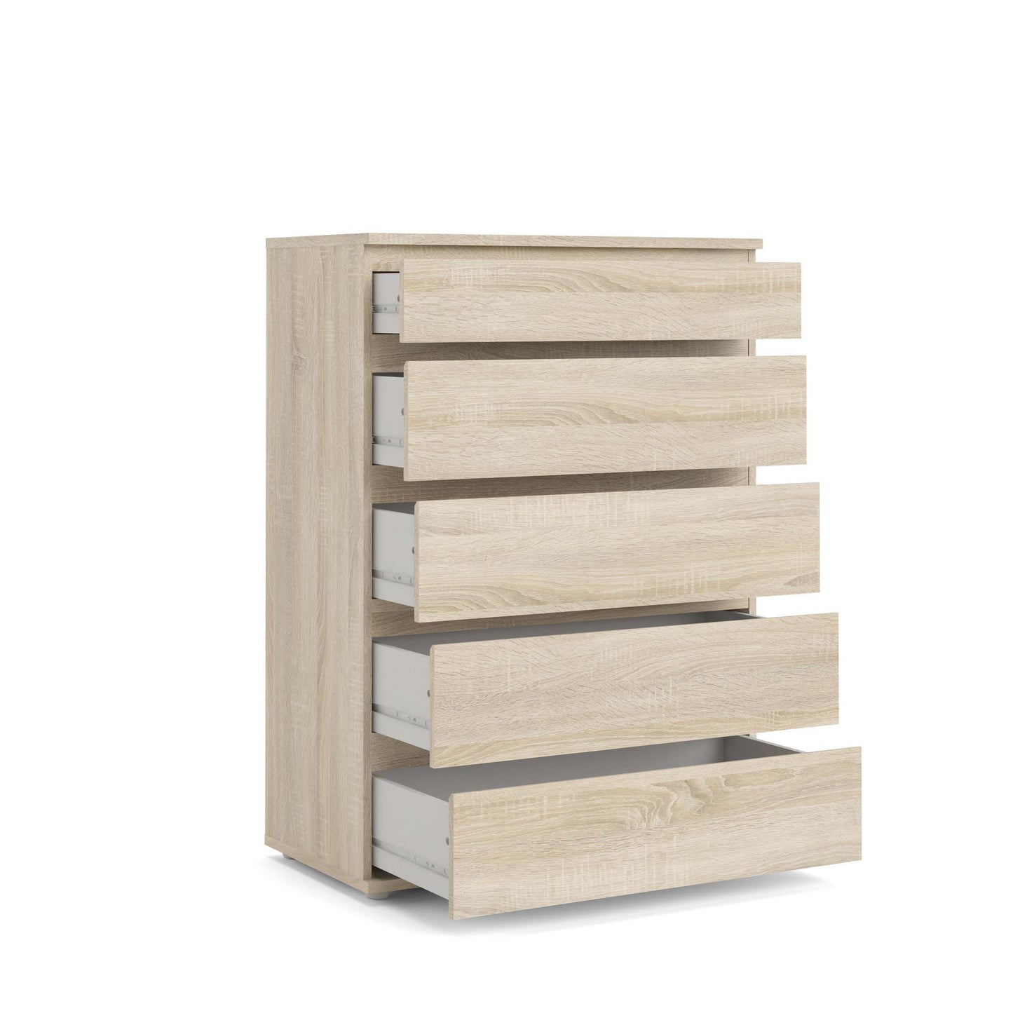Nova Chest of 5 Drawers - Oak