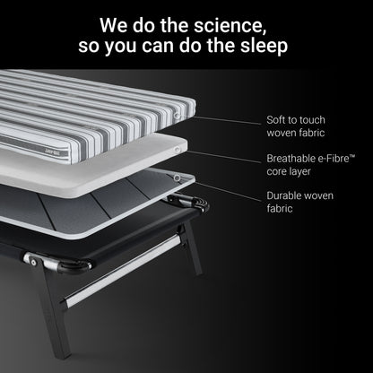 Jay-Be ME70 Mobile Folding Bed with Comfort Mattress