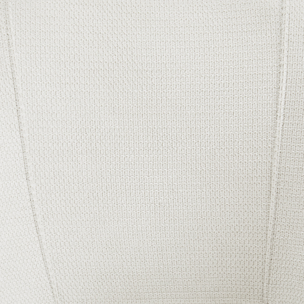 Billie Dining Chair Set of 2, Ivory Fabric