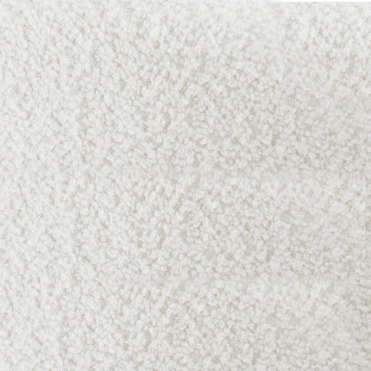 Enda Boucle Dining Chair Set of 2, White