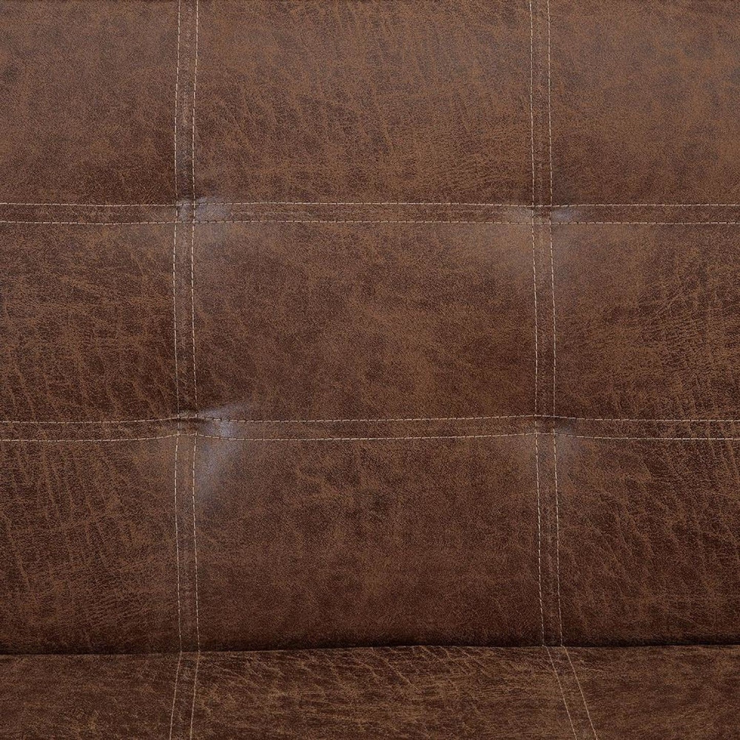 Verona Sofa Bed, Brown Air Leather